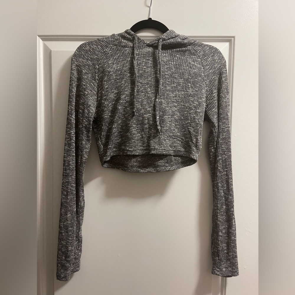 Gymshark Gray Ribbed Top - Picture 2 of 4